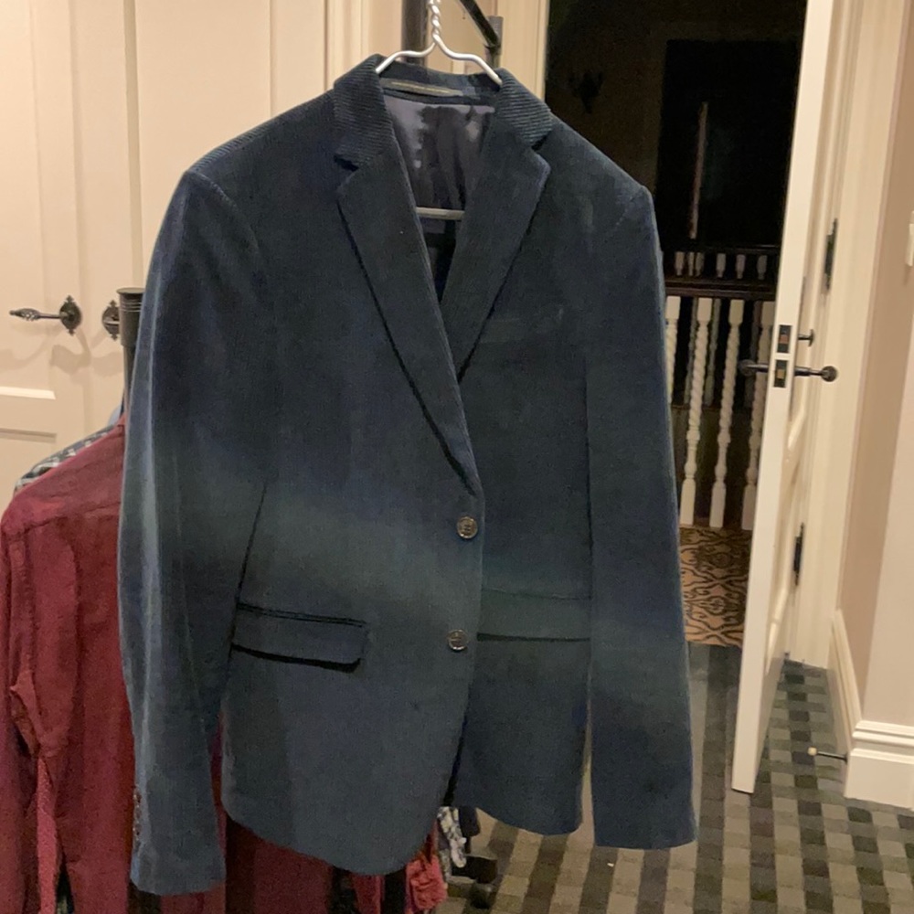 Zara Corduroy Blazer worn Twice